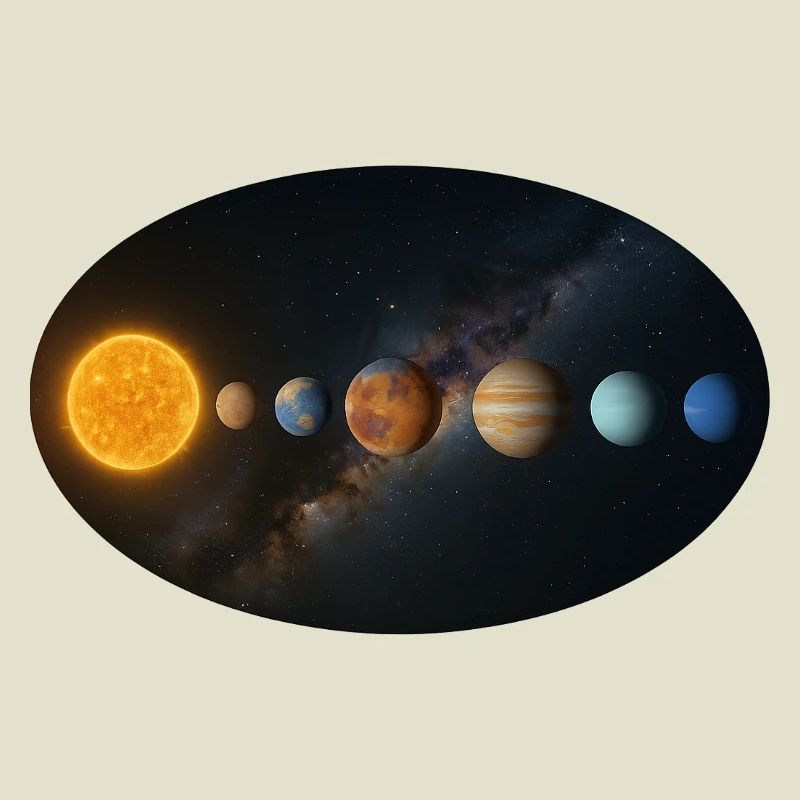 Soleil - Système solaire - Planètes