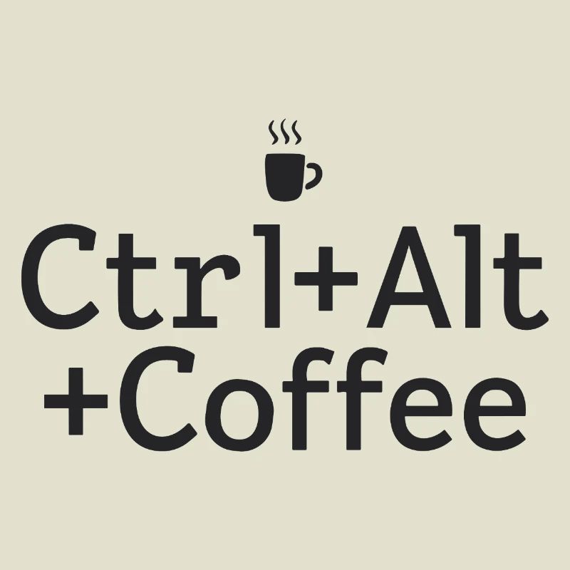 Kaffee-pause Ctrl-Alt-Café