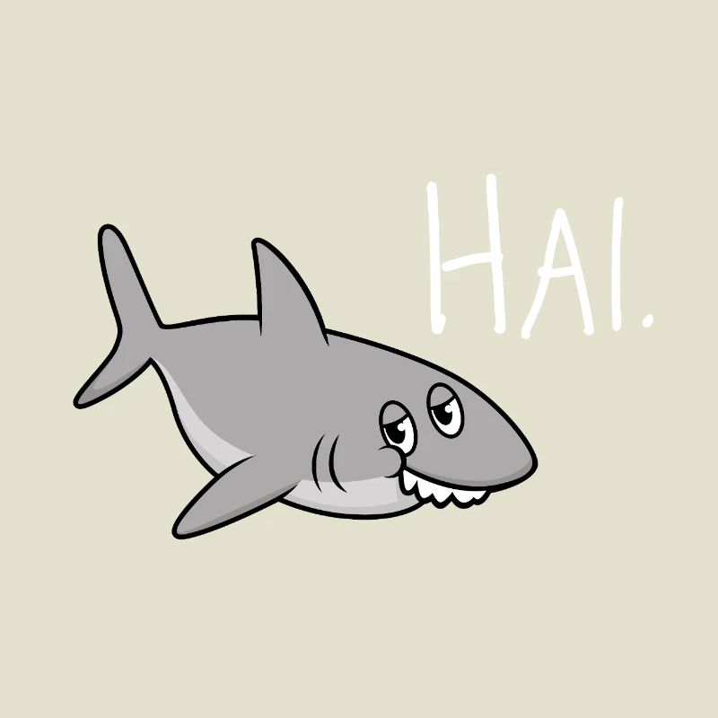 Requin. – Déclaration drôle avec le requin drôle