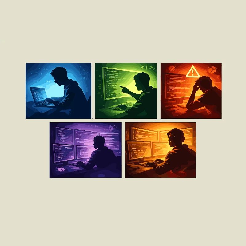 Ombre de code multi-écran