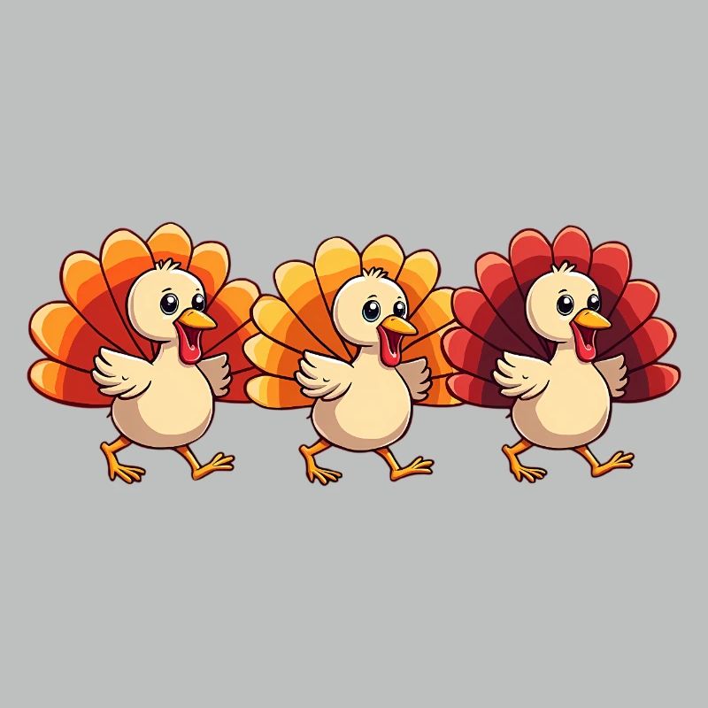 Bébé dinde de Thanksgiving