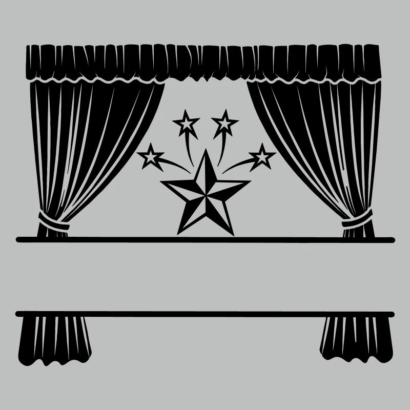 Vorhänge Ich bin ein Star