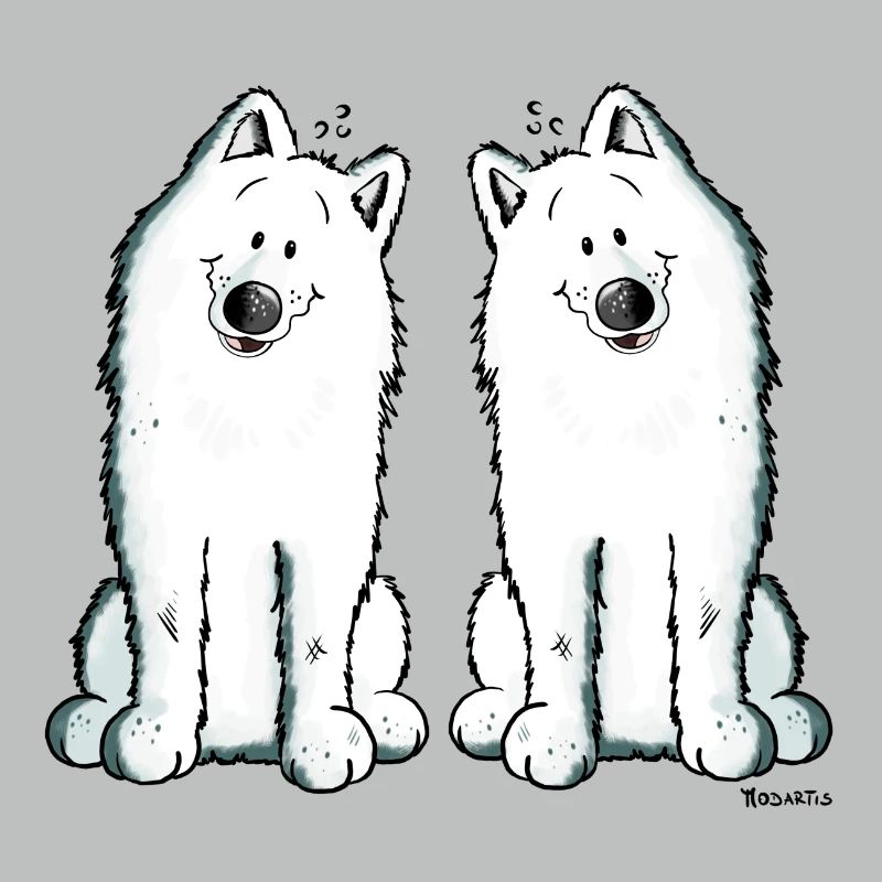 Samoyed Team - Samoyède