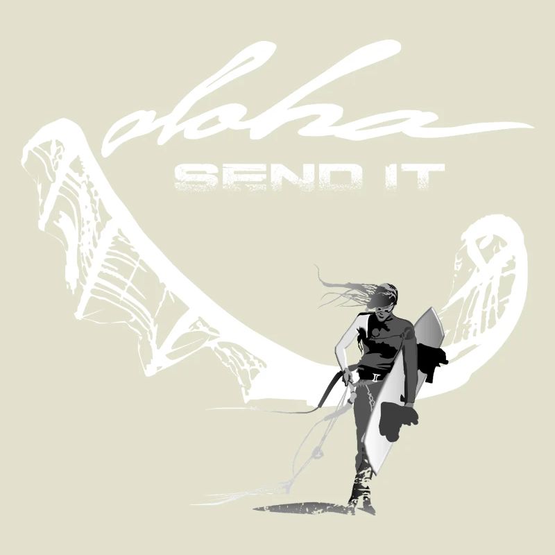 Send it Kitesurferin