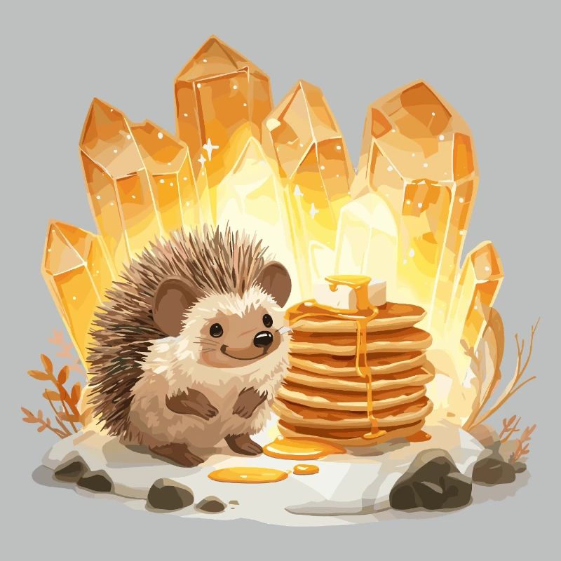 Hérisson & Cristaux Pancake