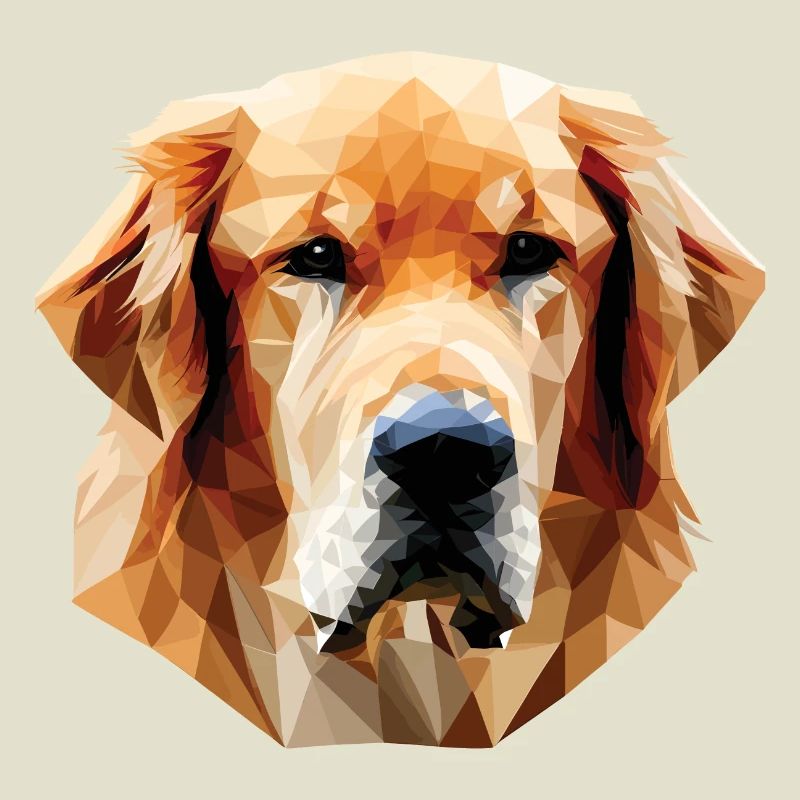 Polygone de chien Labrabor
