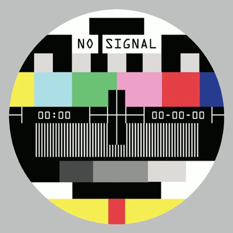 Test Pattern Pixel Art T-Shirt TV