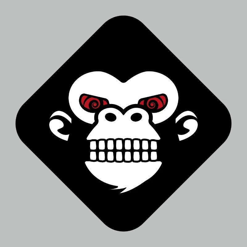 Gorilla teeth logo