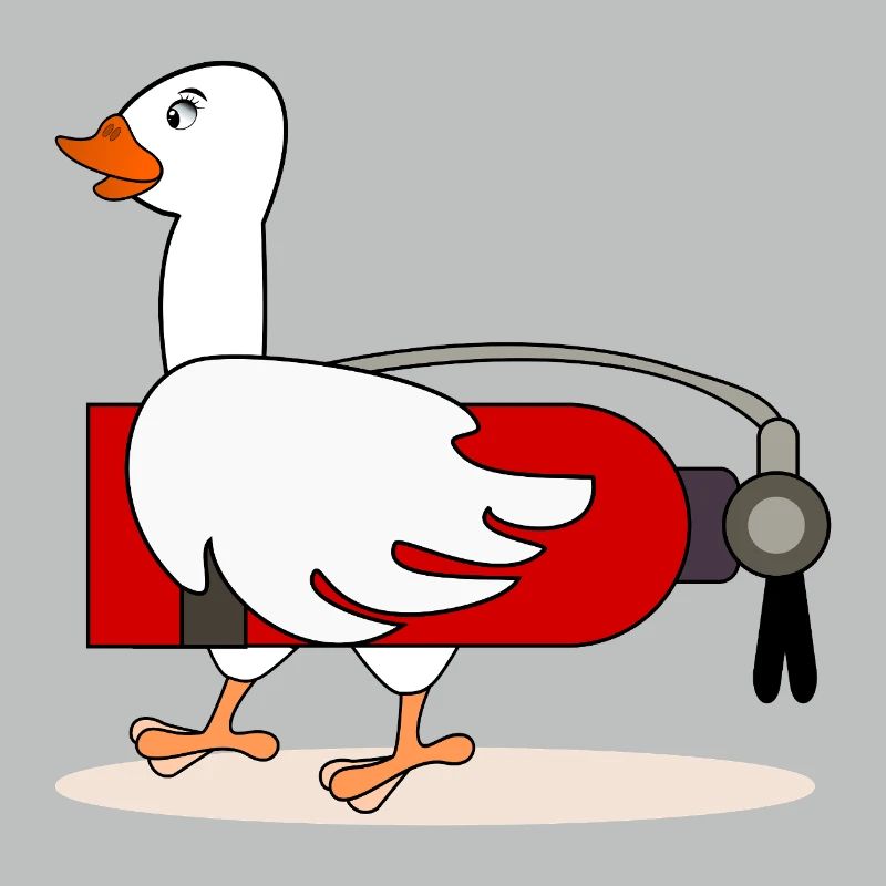 Fire extinguisher goose fire brigade