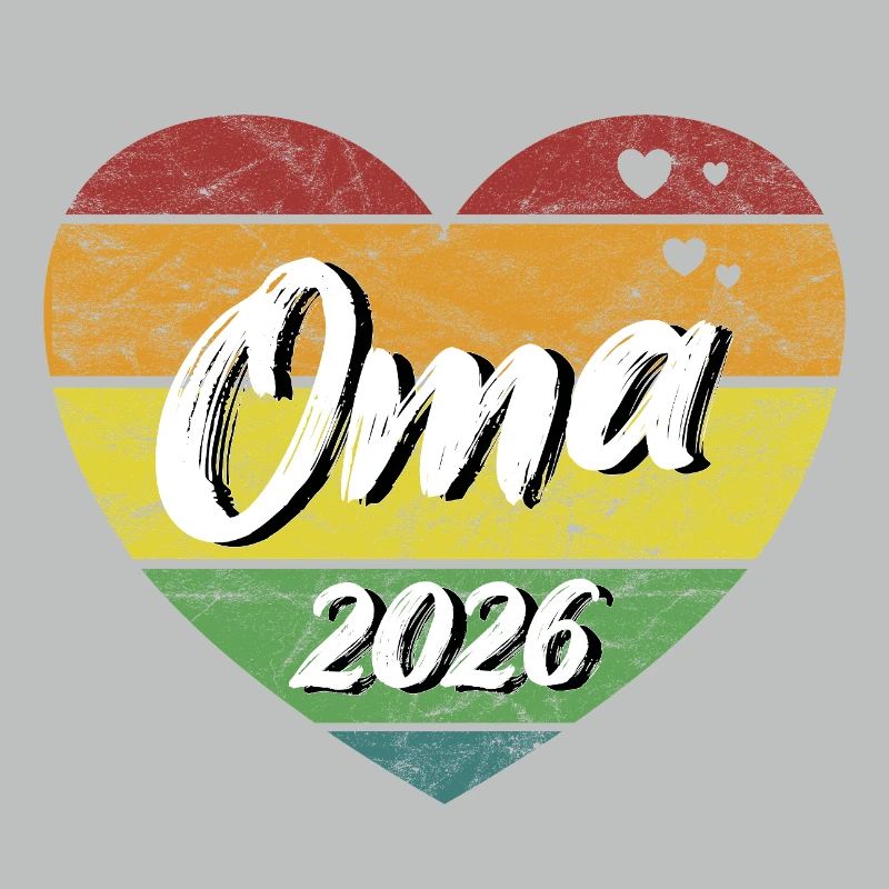 Oma 2026 Großmutter werdende Oma retro vintage