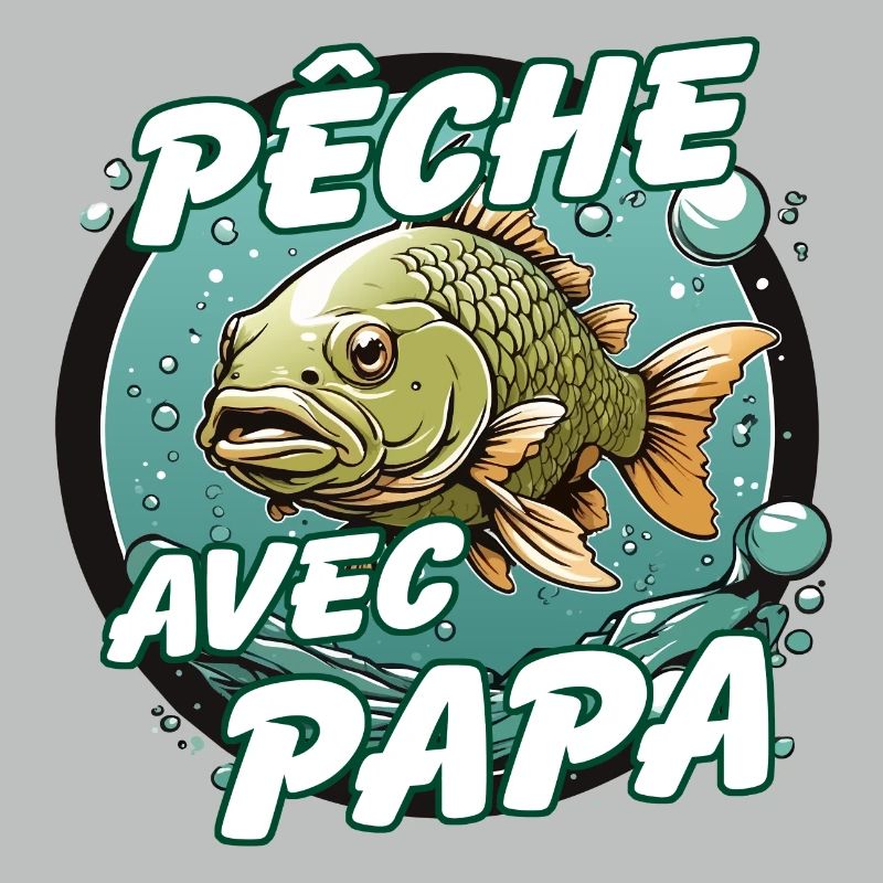 Pêche avec papa