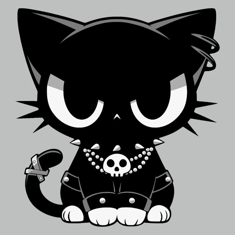 Goth Punk Cat