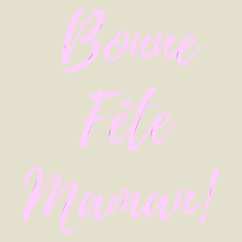 Happy Birthday Mom Script Pink