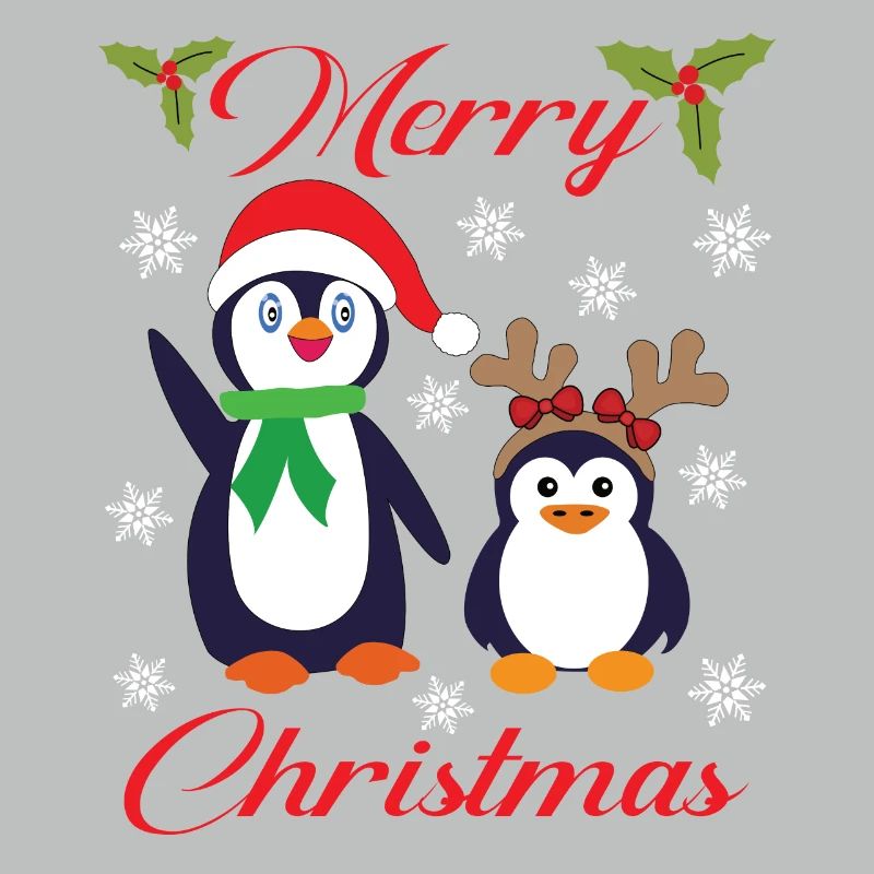 JOYEUX NOËL AVEC LES PINGOUINS DE NOËL