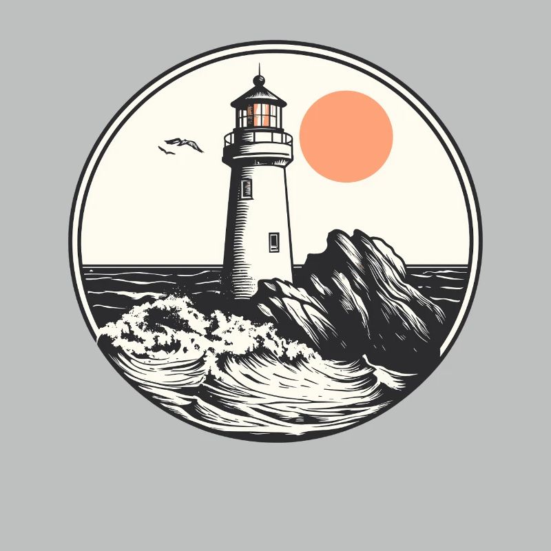 Phare avec le bruit de la mer