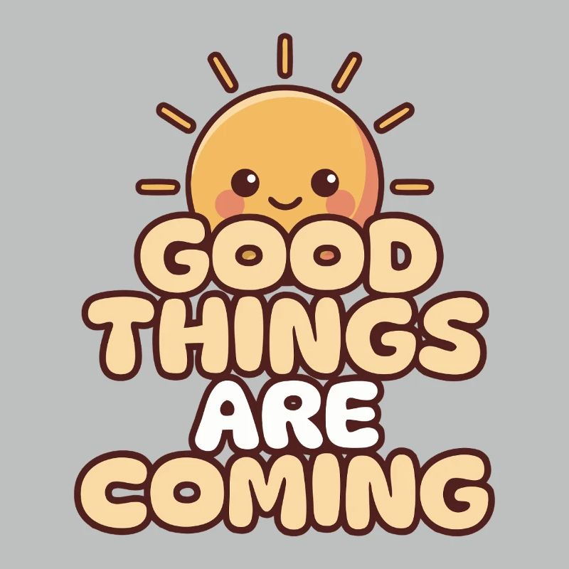 Sunny anticipation: Good things will come