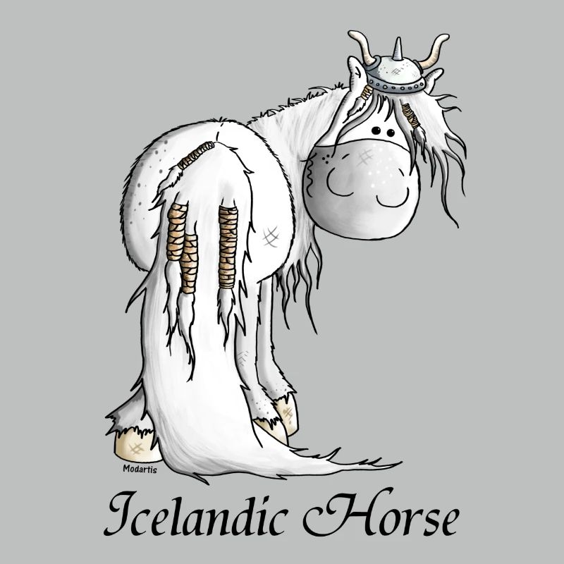 Wilder Wikinger Isländer - Pferd