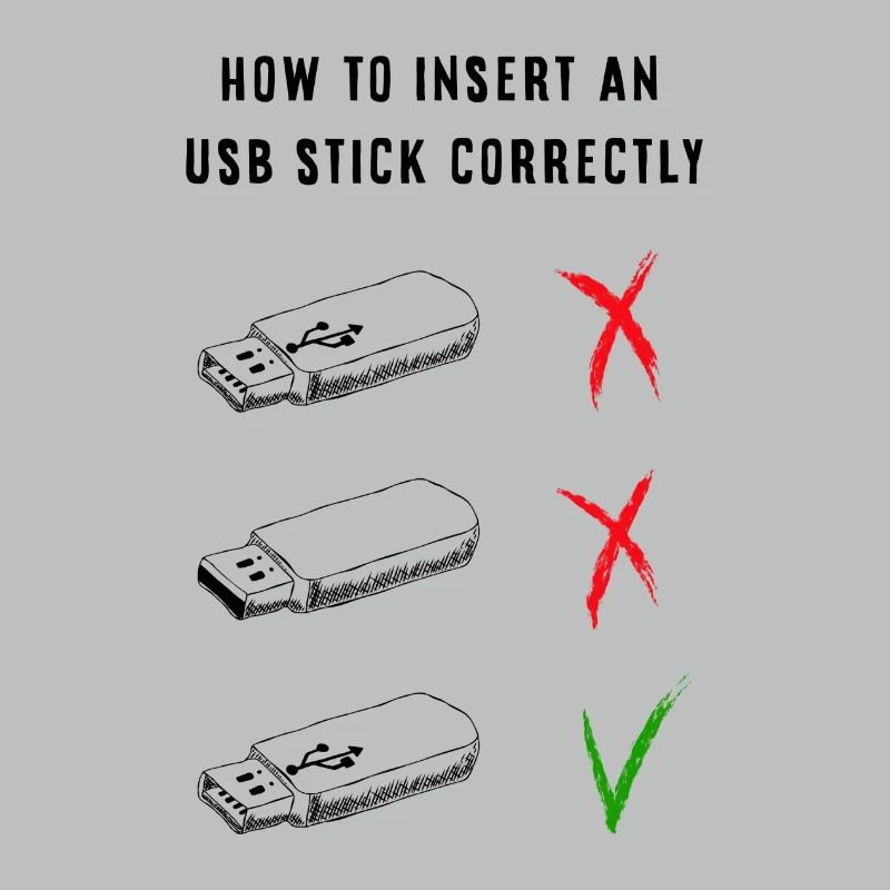 Comment insérer correctement une clé USB