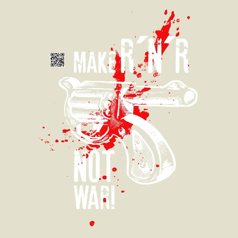 Make Rock´n´Roll Not War "Selfvolver-Version