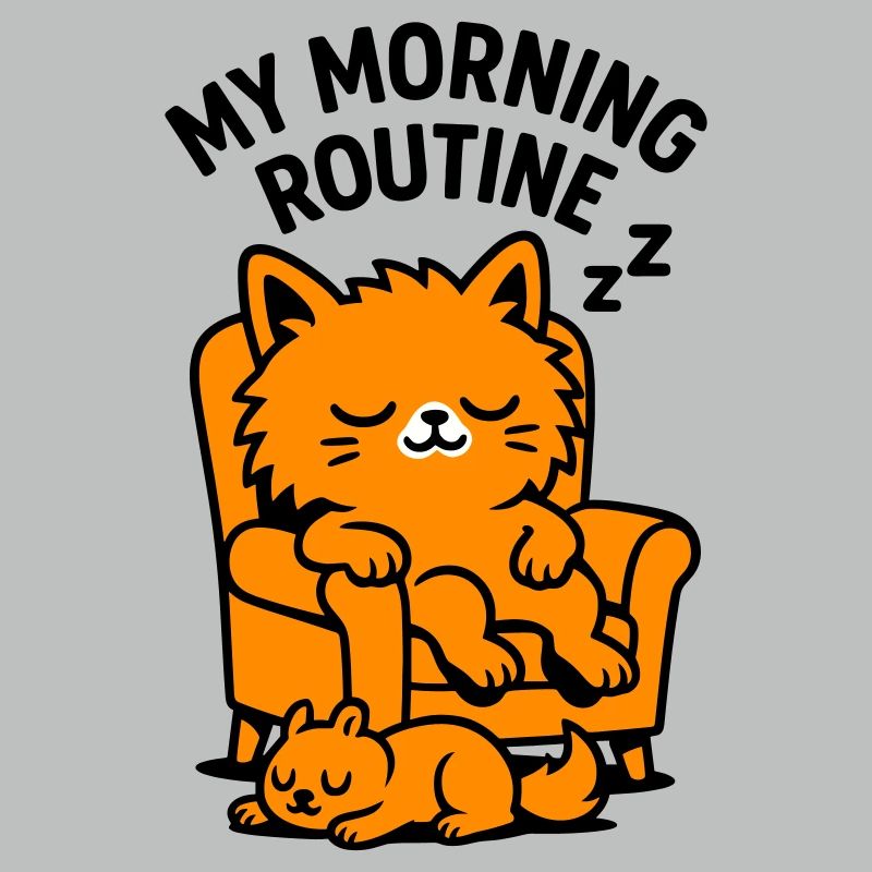 Morning Routine Cat