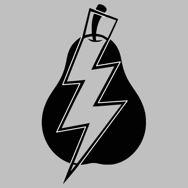 Lightning Bulb Verbal Wit Pun Funny Pullover Hoodie