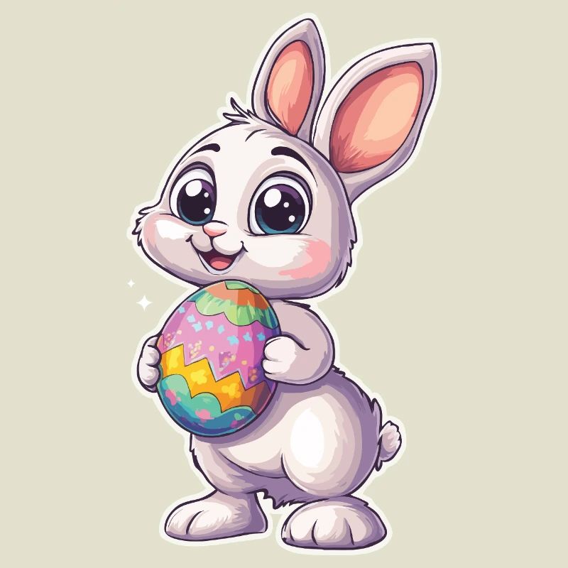 Cute Easter Bunny Cool Easter Bunny Easter Shirt