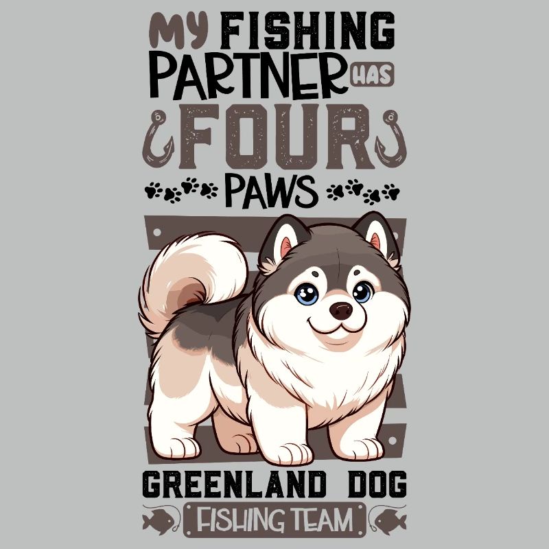 Pêche et lévrier