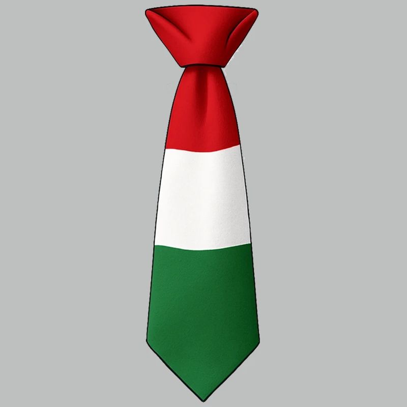 Drapeau hongrois à cravate