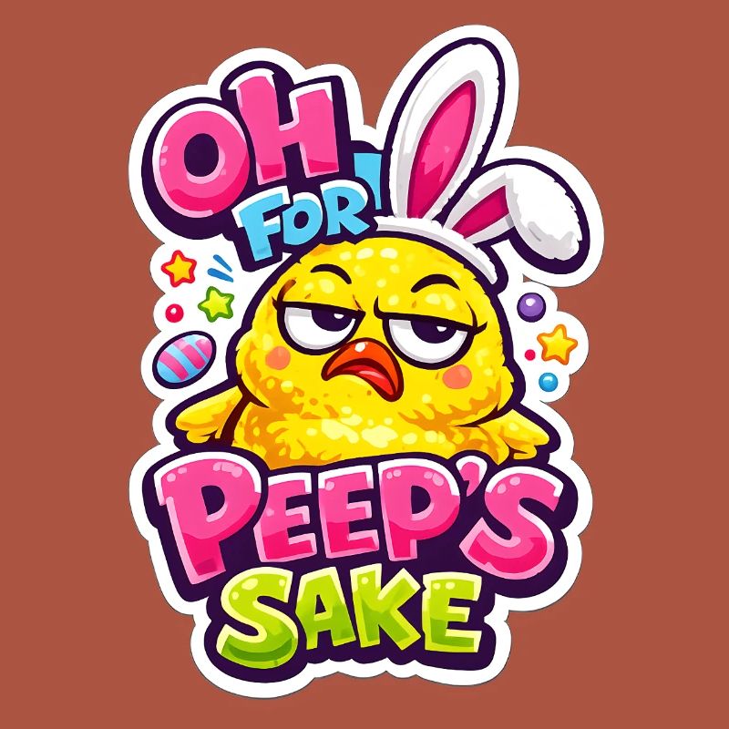 Happy Easter Easter Chick Vintage