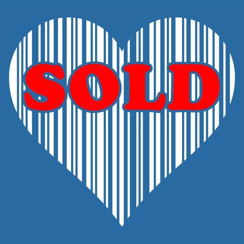 Herz Barcode Liebe – Sold Code Strichcode Geschenk