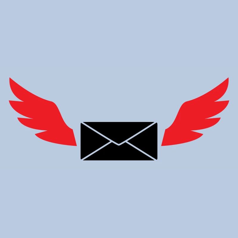 Express Mail Envelope Winged Post