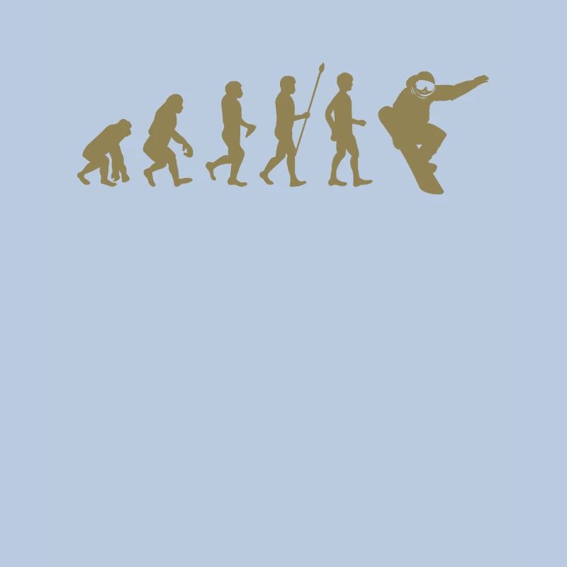 Snowboarder Evolution Idée cadeau