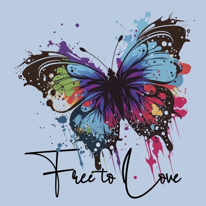 Rainbow Butterfly Splash libre d’aimer