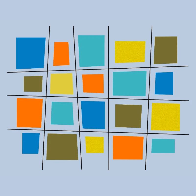 Colored patchwork by Cean