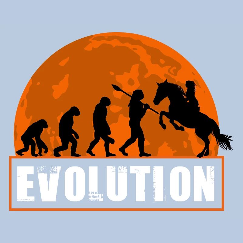 Évolution du jockey de courses de chevaux Cavalier
