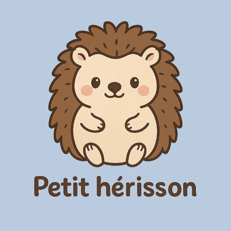 hérisson mignon "Petit hérisson"