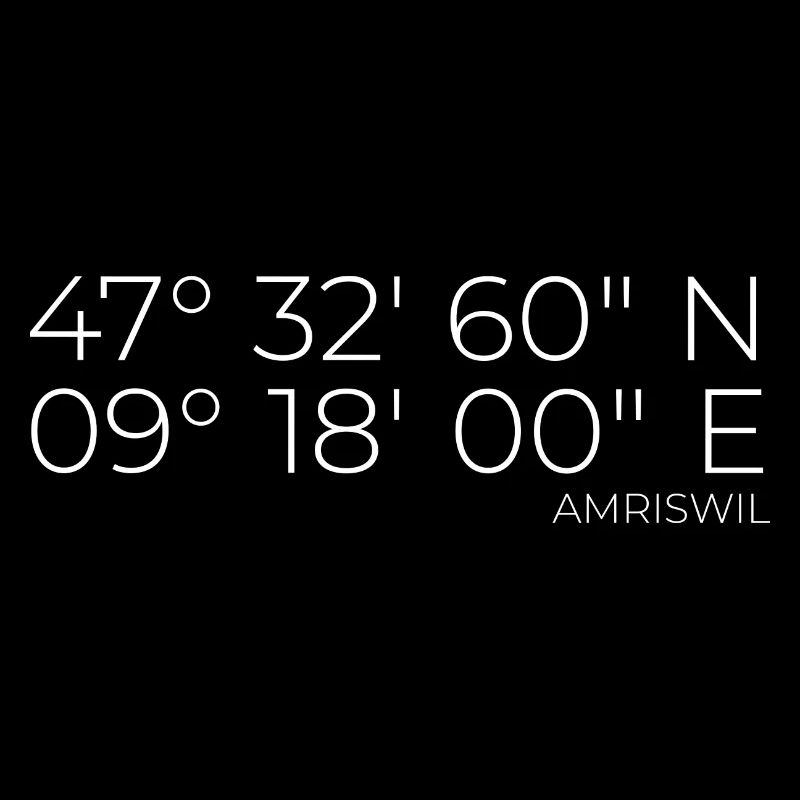 Coordinates Amriswil, Switzerland