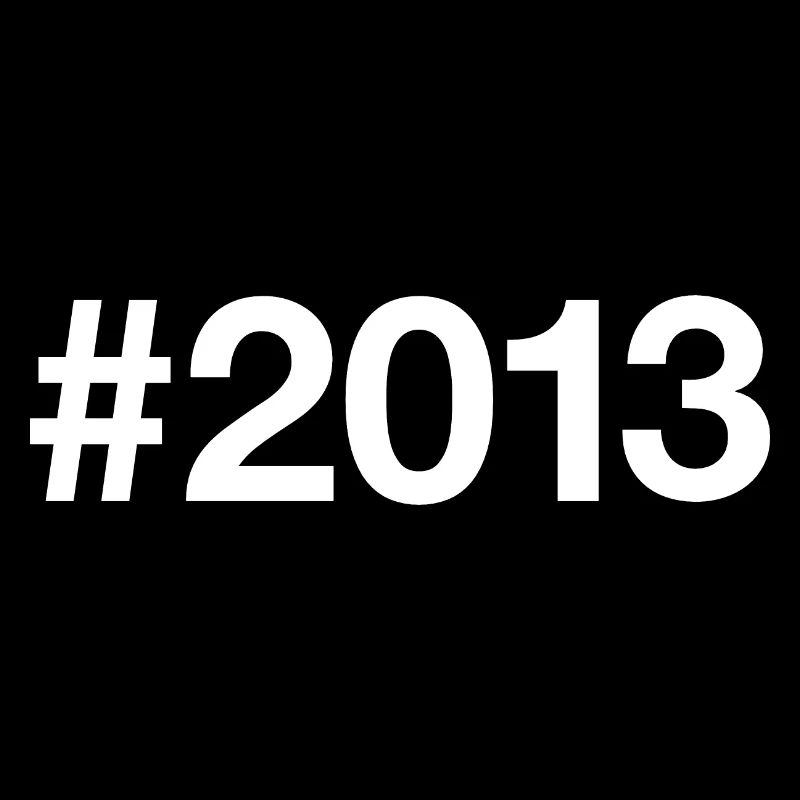 2013 Hashtag 13 ans 13 ans