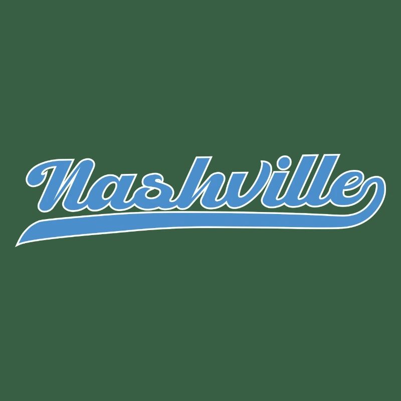 Nashville Script with Swing Line