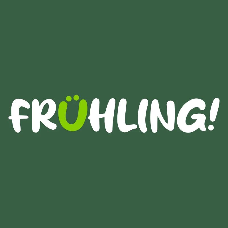 Frühling Saison Camping coole Quotes Comic Gesicht