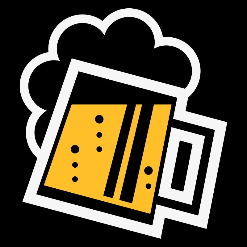 Chope à bière bavaroise (bière / chope à bière / R /// 2C)