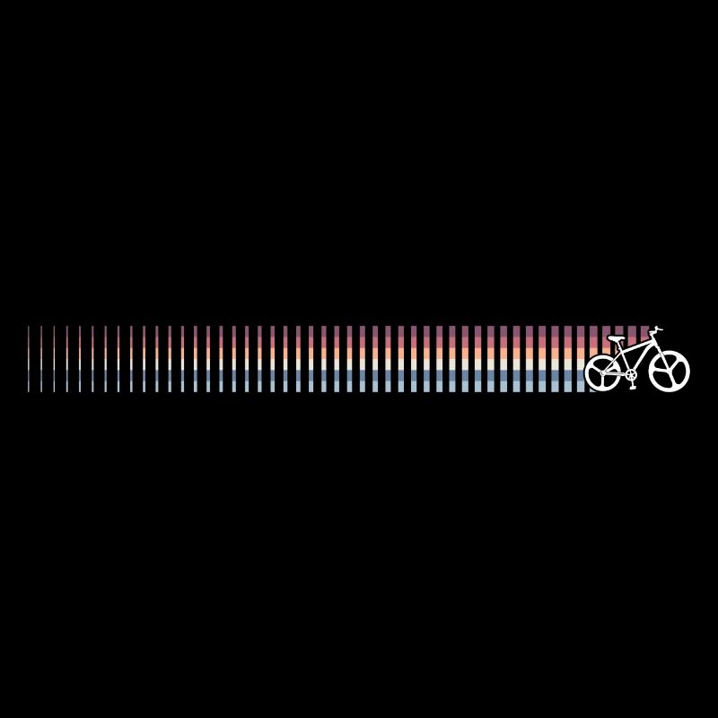 Gradient Barcode Sonnenuntergang