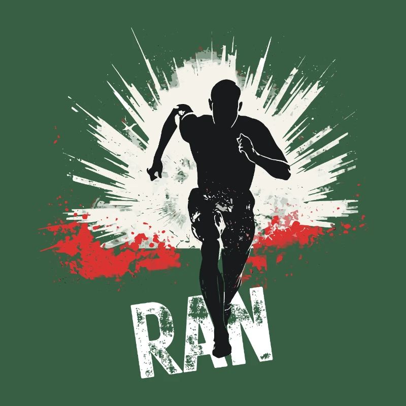 Running Jogging Runner Sprint Design