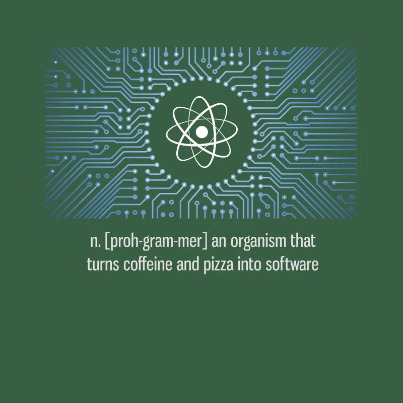 nerd programmateur urknall platine CPU pc code LOL