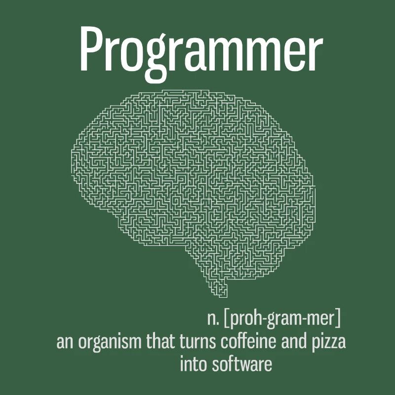programmer brain pc computer definition pizza lo