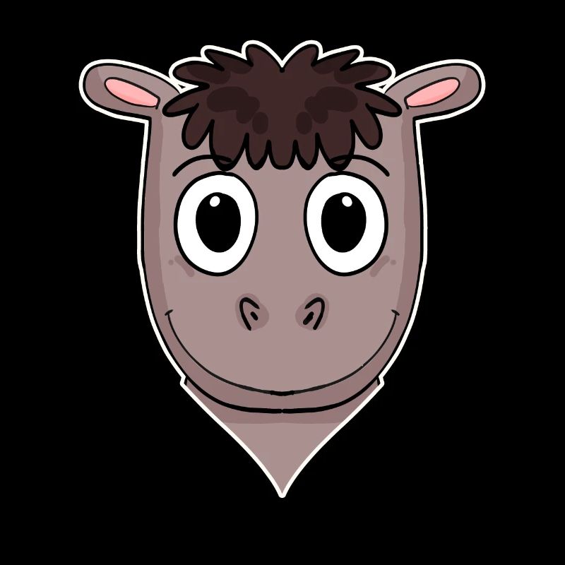 Tête d’animal de cheval Tête d’animal
