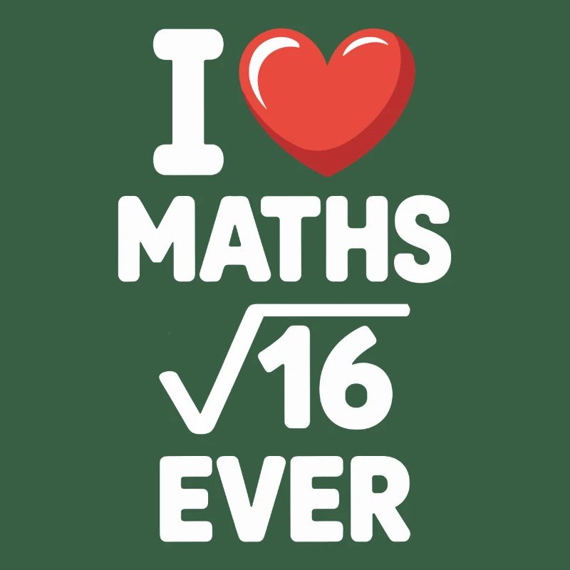 Math J’adore les maths Maths Nerd Professeur de mathématiques