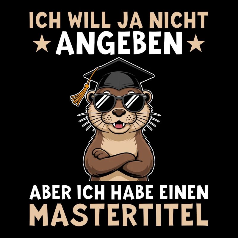 Master's Degree - Otter with Master's Degree