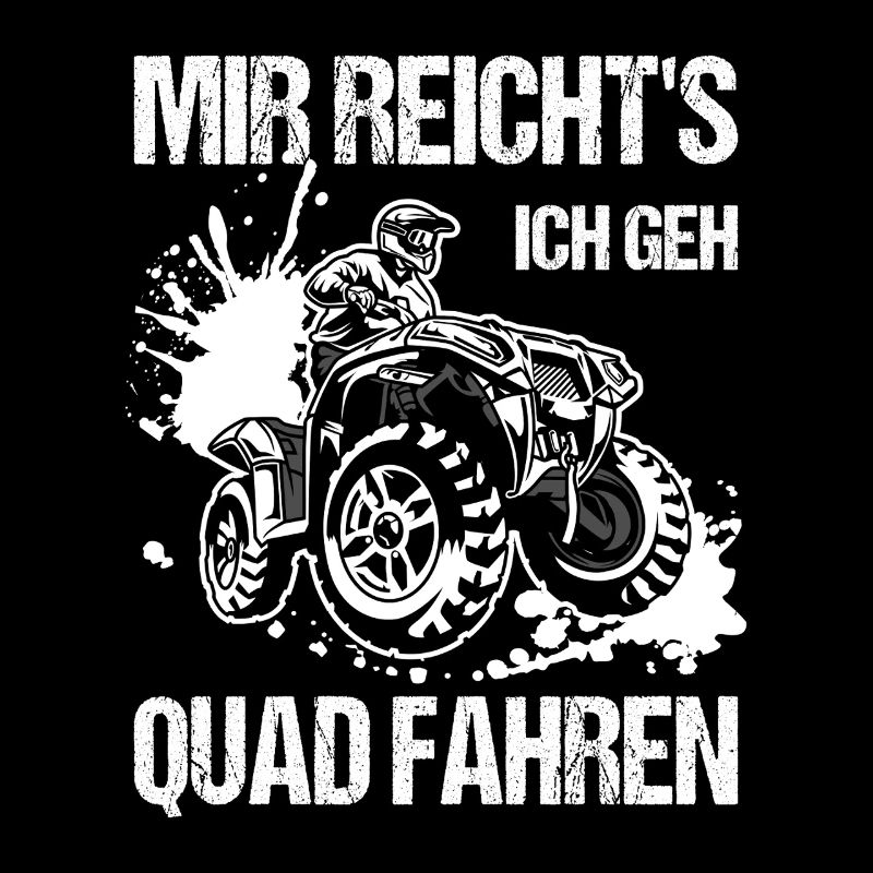 I've had enough, I'm going quad biking, quad biking