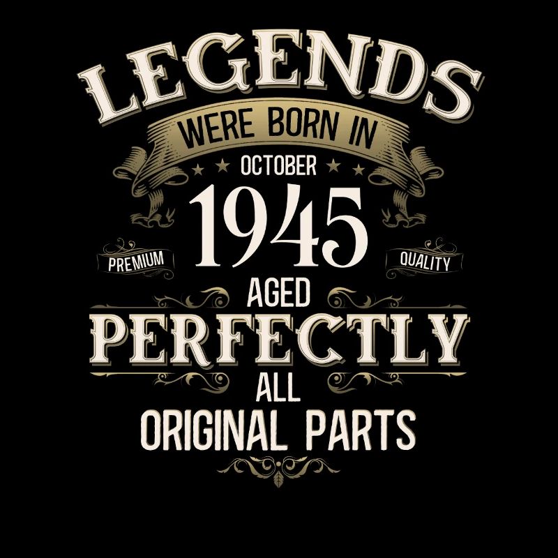 80th Birthday Legend October 1945